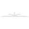 Ekena Millwork Richland Architectural Grade PVC Gable Bracket, 108"W x 18"H x 2"D x 4"F, 4/12 Pitch GBP108X18X0204RIC00 - alternate 4